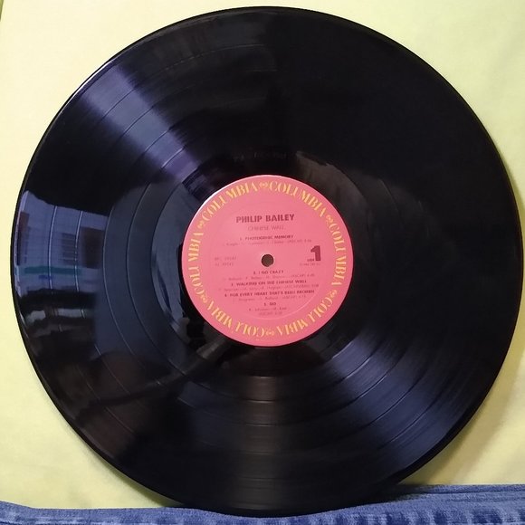 Philip Bailey Chinese Wall 1984 Vinyl record - Picture 3 of 4